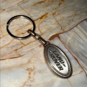 Land Rover Silver Keychain